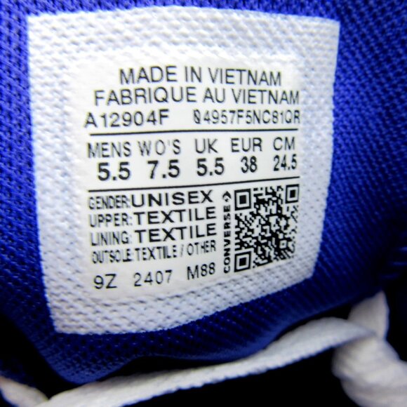 Converse Chuck Taylor All Star HI Winter Sweater Womens Size 7.5 NEW - Picture 11 of 15